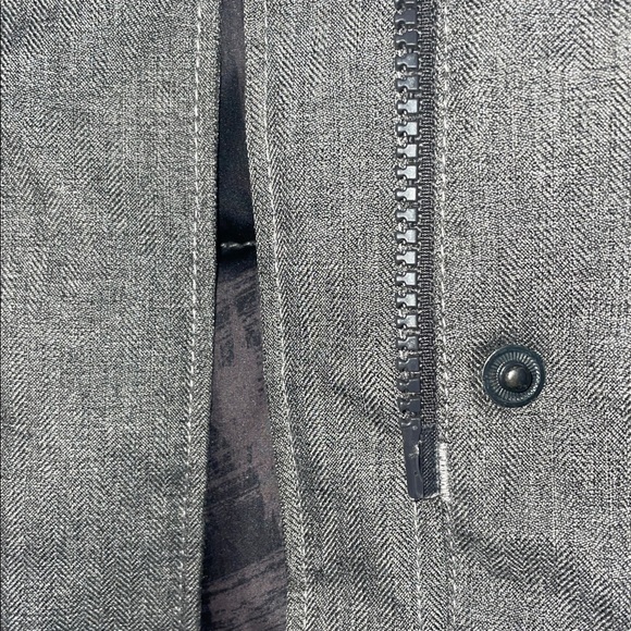 The North Face Gray Puffer Jacket with Fur Hood - Picture 13 of 14